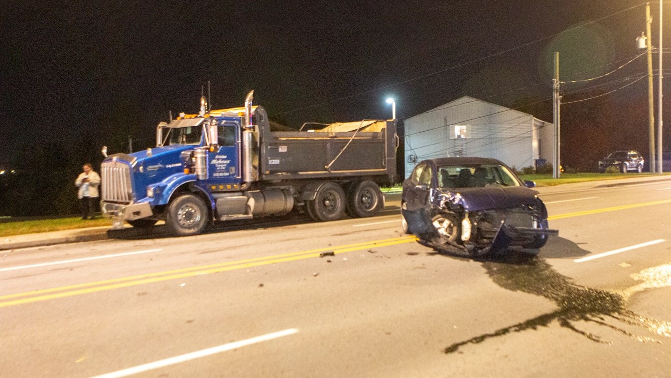 Trois véhicules impliqués dans un accident à Saint-Georges