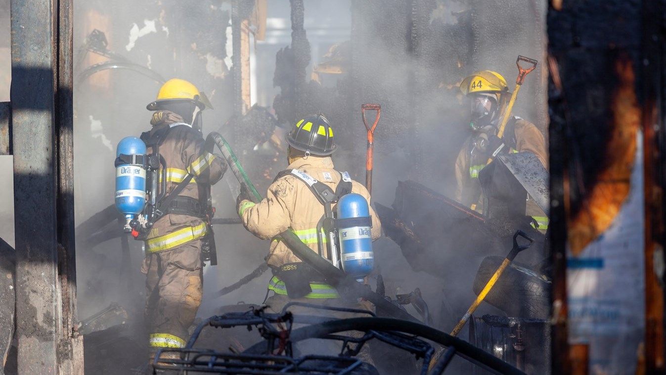 Incendie d'un garage résidentiel: plus de 100 000$ en dommages
