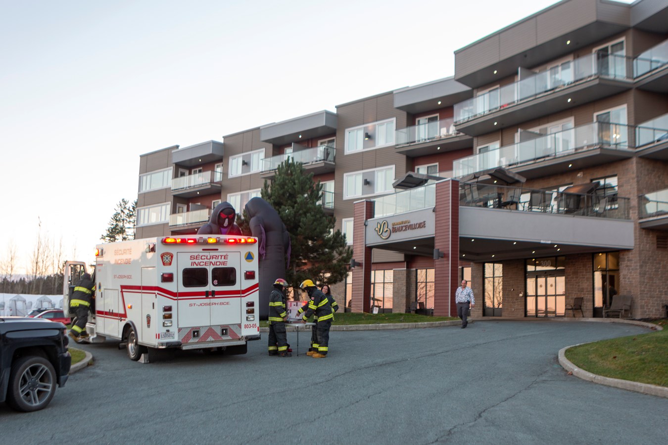 Fuite de gaz au CHSLD de Beauceville: pas de blessé, ni de dommages