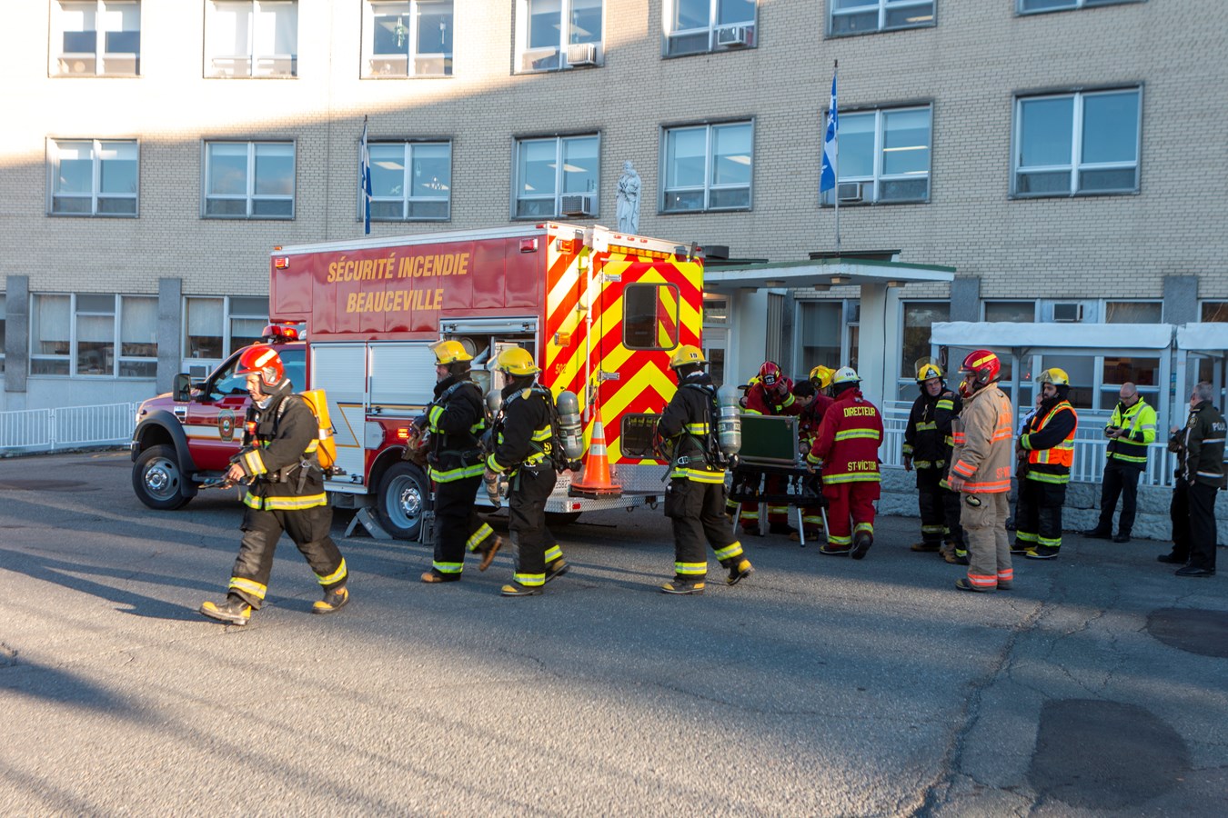 Fuite de gaz au CHSLD de Beauceville: pas de blessé, ni de dommages
