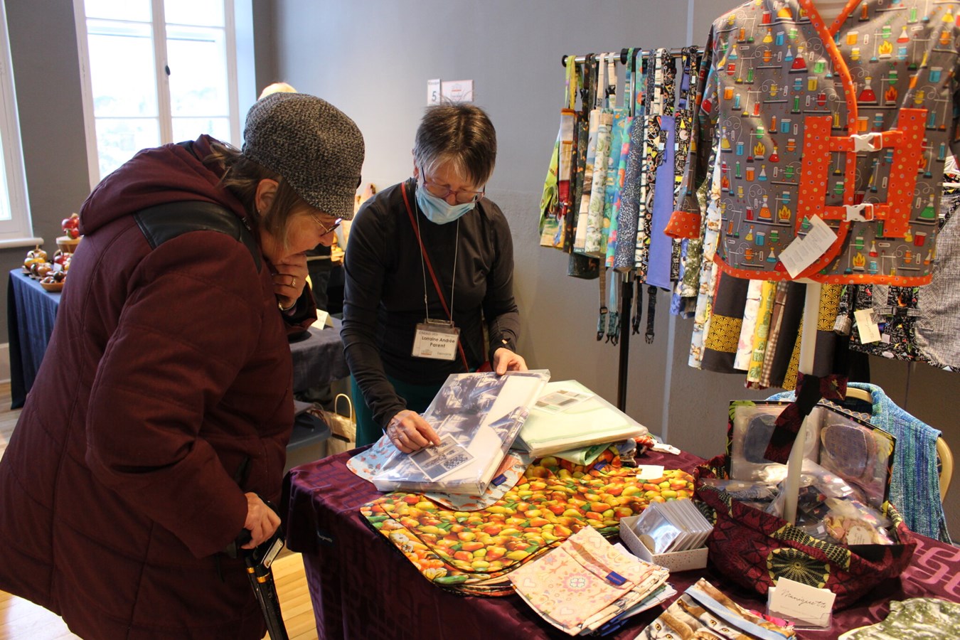 Plus de 2 000 visiteurs au 36e Salon des Artistes et Artisans de Beauce