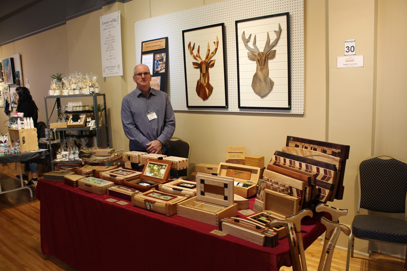 Plus de 2 000 visiteurs au 36e Salon des Artistes et Artisans de Beauce