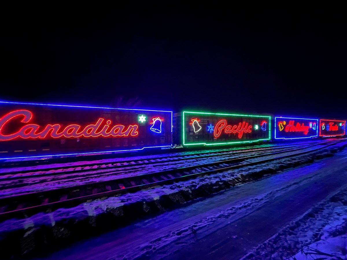 Le Train des Fêtes est passé à Lac-Mégantic