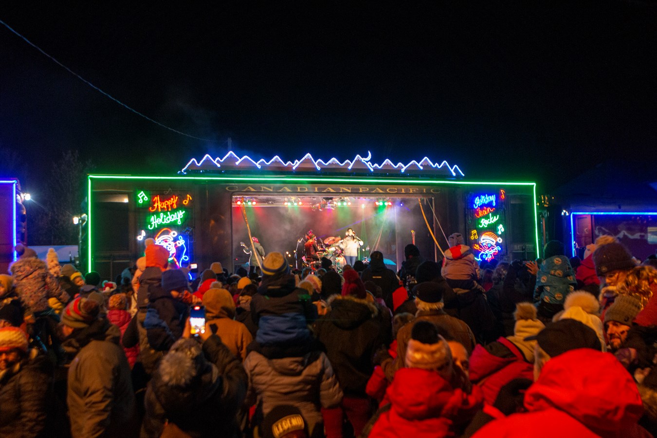 Le Train des Fêtes est passé à Lac-Mégantic