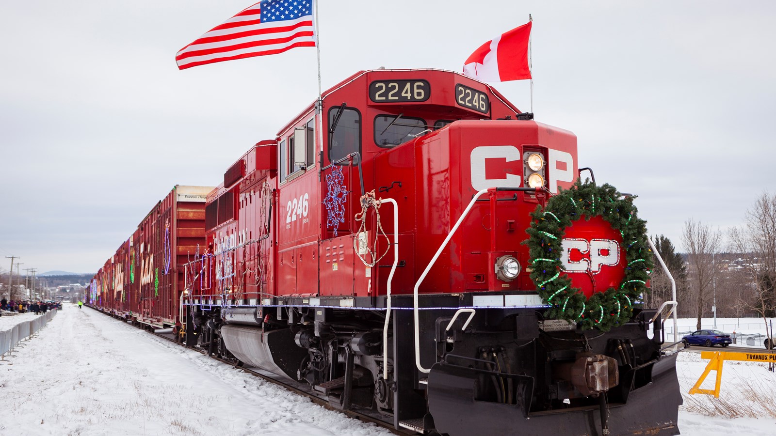 Le Train des Fêtes est passé à Lac-Mégantic