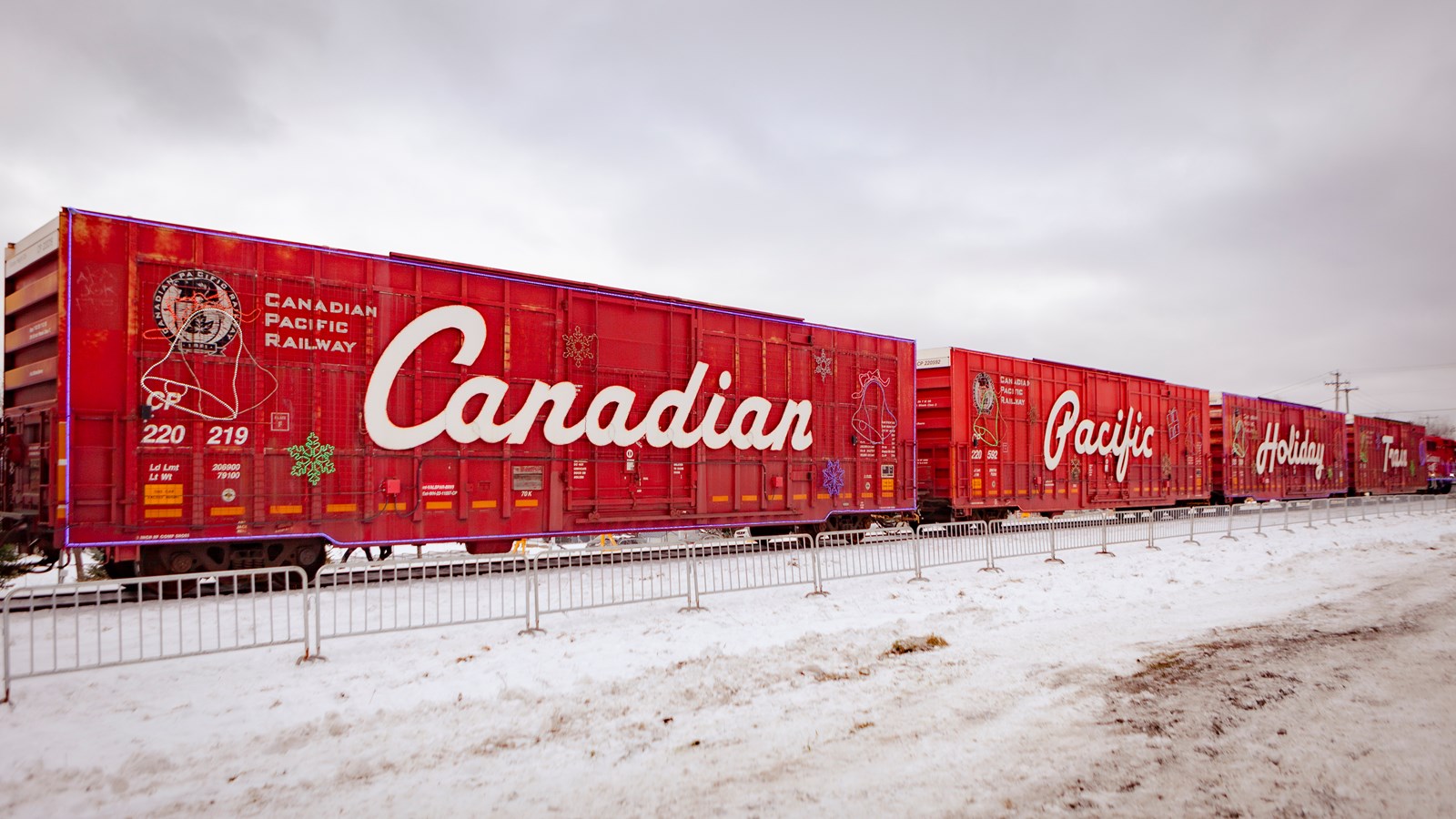 Le Train des Fêtes est passé à Lac-Mégantic