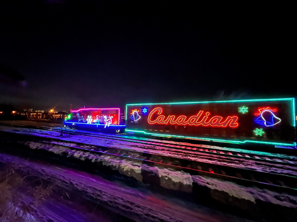Le Train des Fêtes est passé à Lac-Mégantic