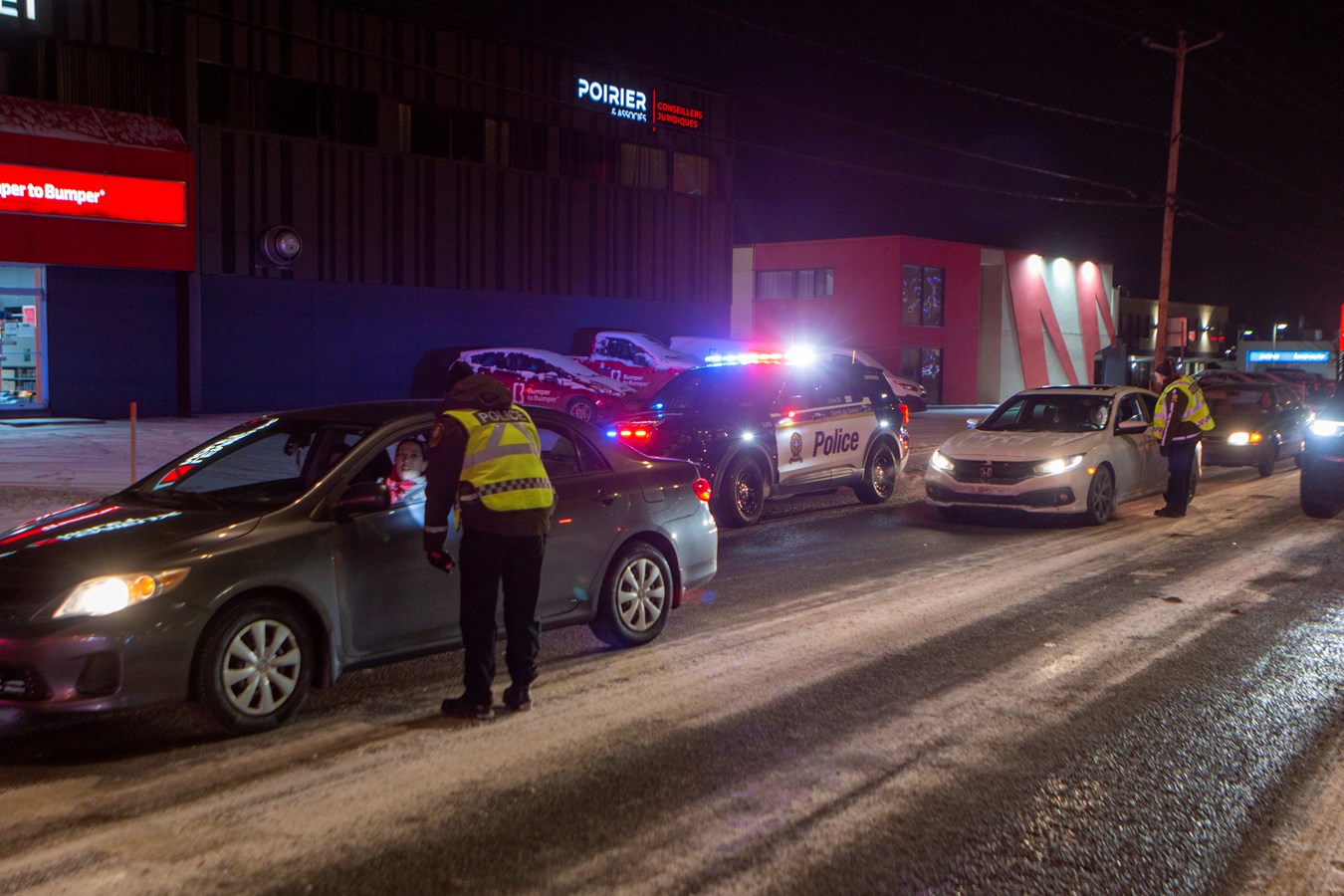 ONC Alcool et drogue: la SQ sensibilisait les conducteurs hier soir