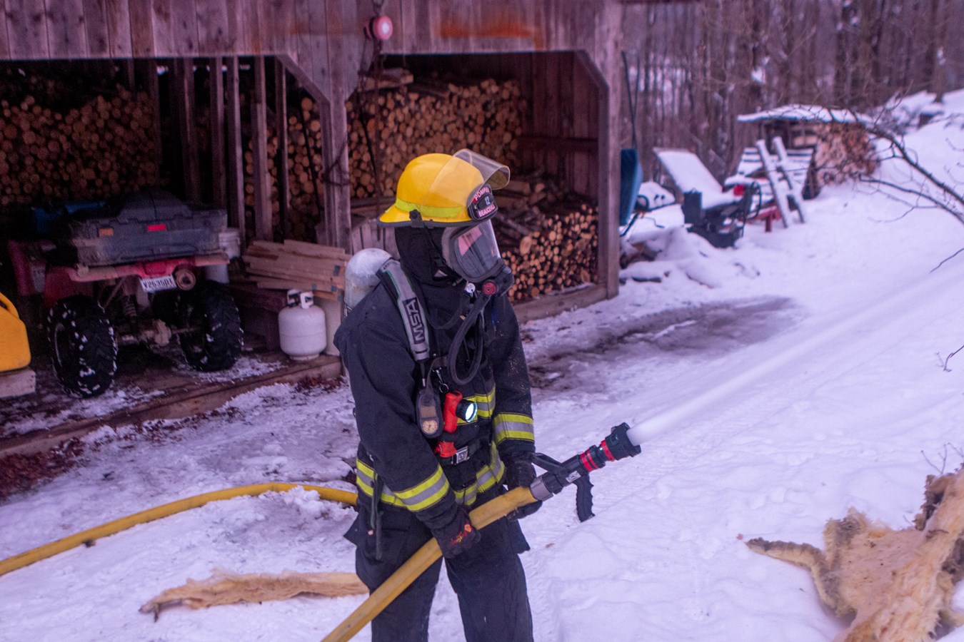 Feu de cabane à sucre Beauceville