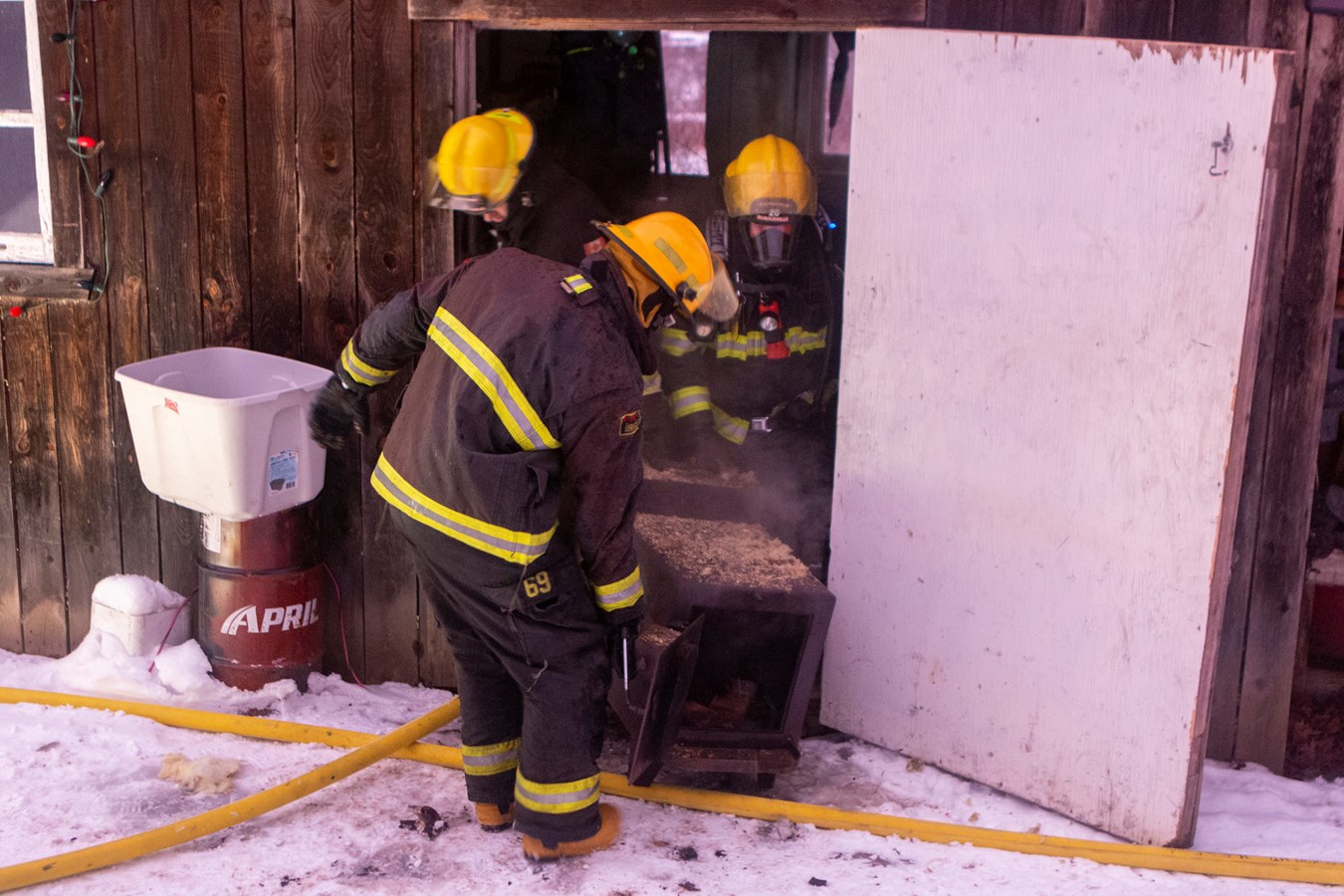 Feu de cabane à sucre Beauceville