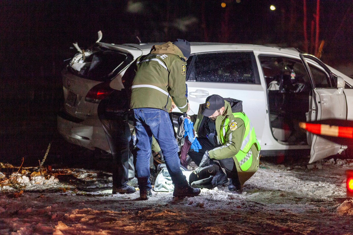 Voitures dans la rivière Chaudière : le conducteur en état d’ébriété