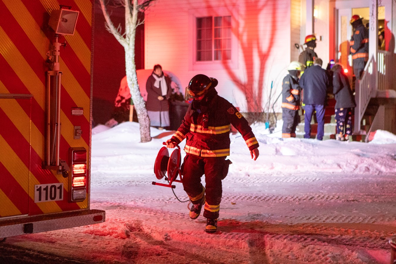 Un début d'incendie et quatre accidents en moins de 24h