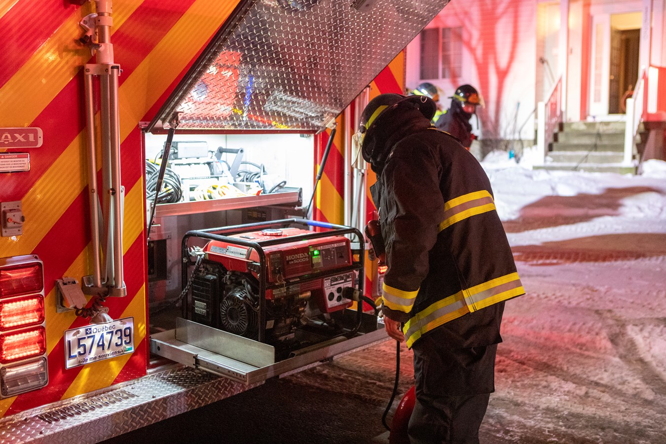 Un début d'incendie et quatre accidents en moins de 24h
