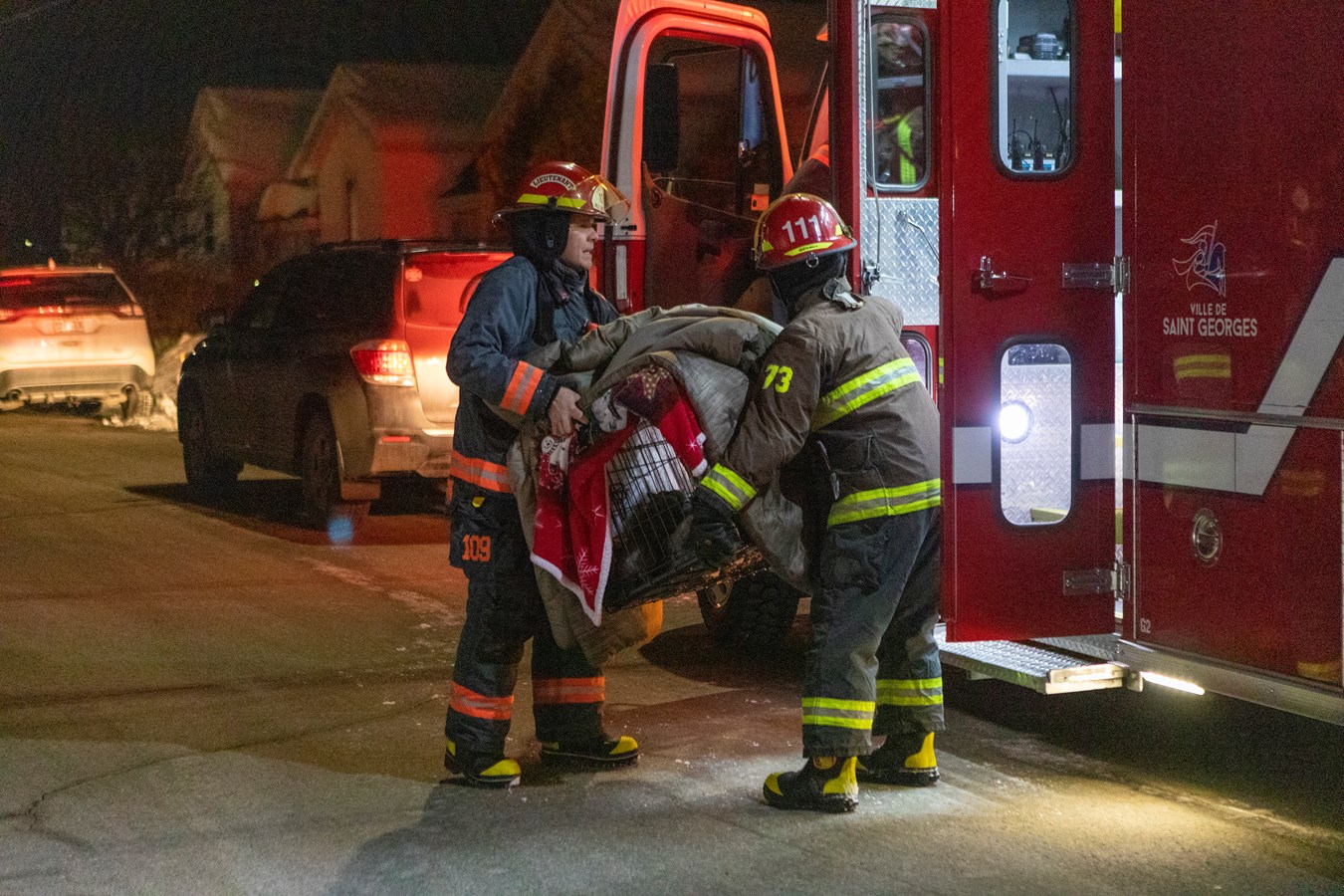 Un début d'incendie et quatre accidents en moins de 24h