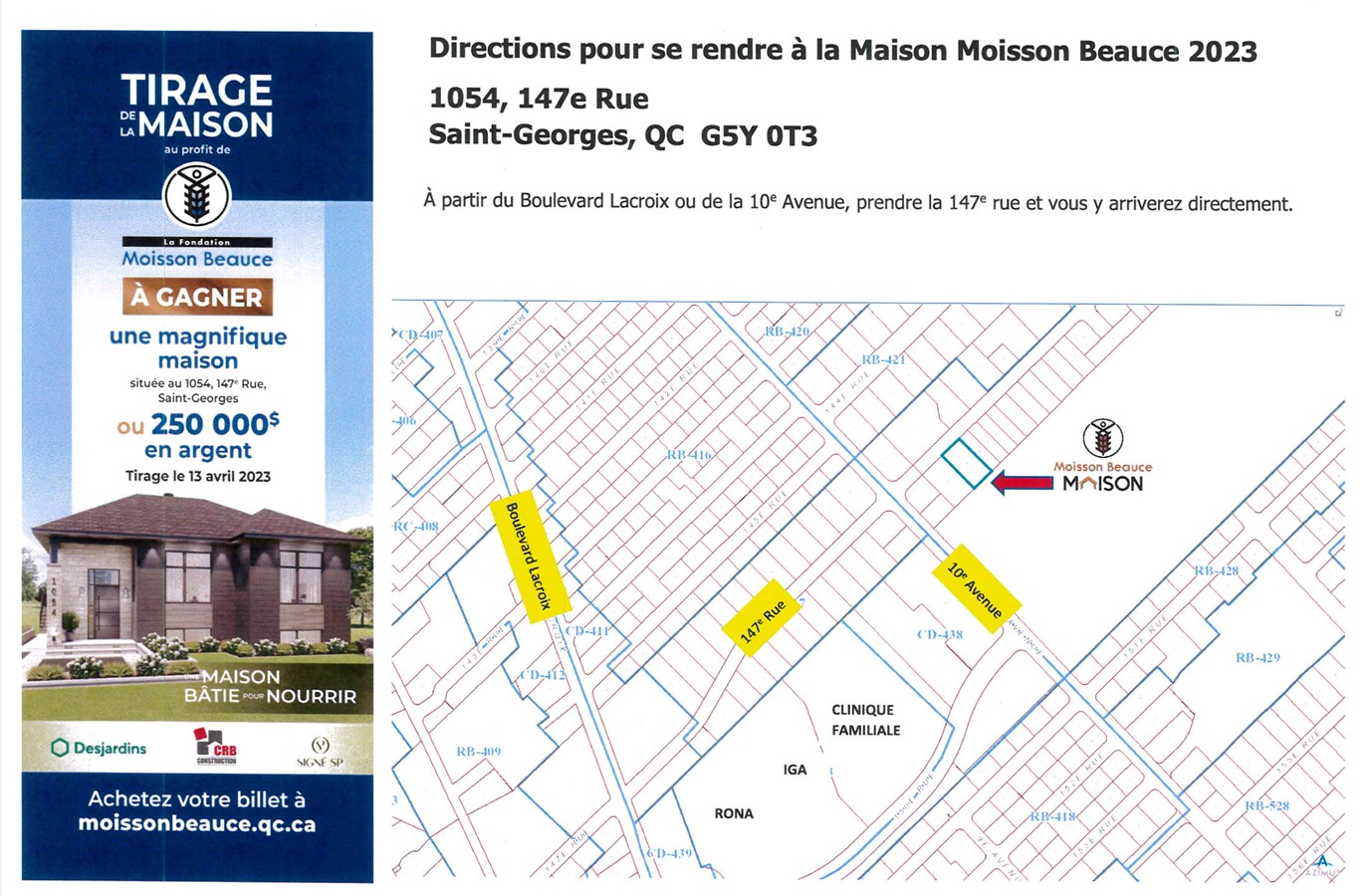 Maison Moisson Beauce : 250 000$ ou une nouvelle demeure