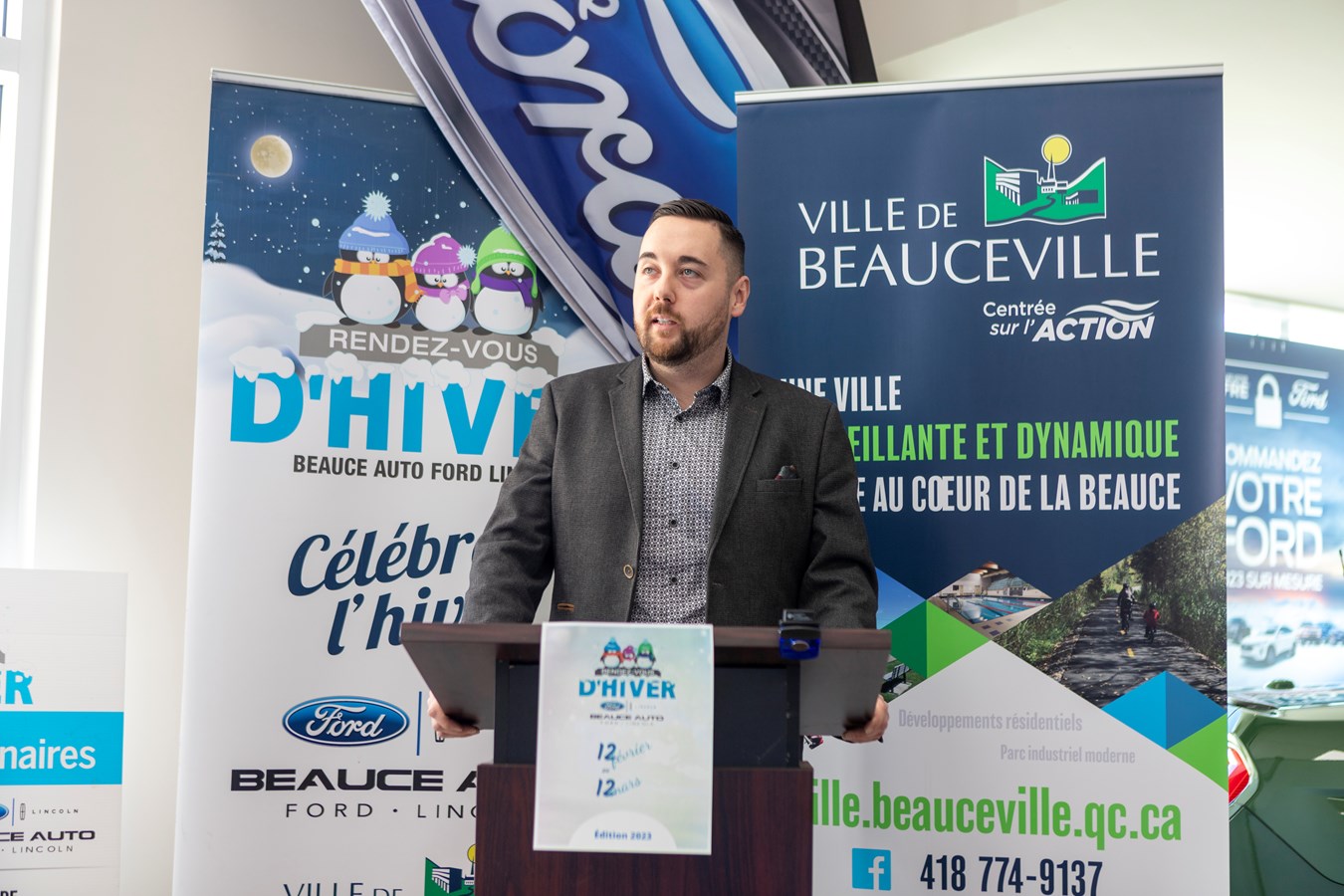 Sébastien Laflamme, Directeur général Beauce Auto Ford Lincoln 