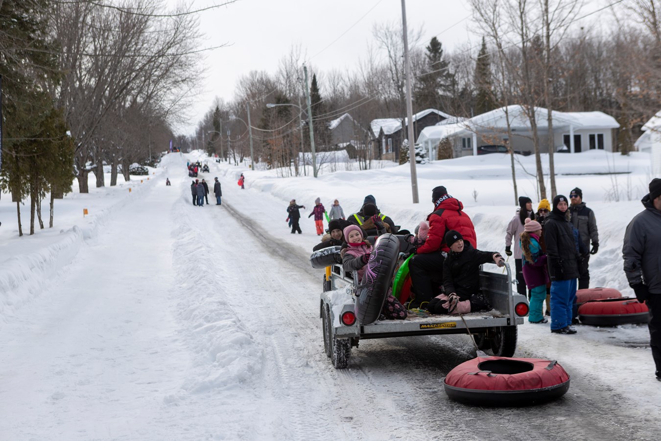 Beauceville: ça glisse sur la 110