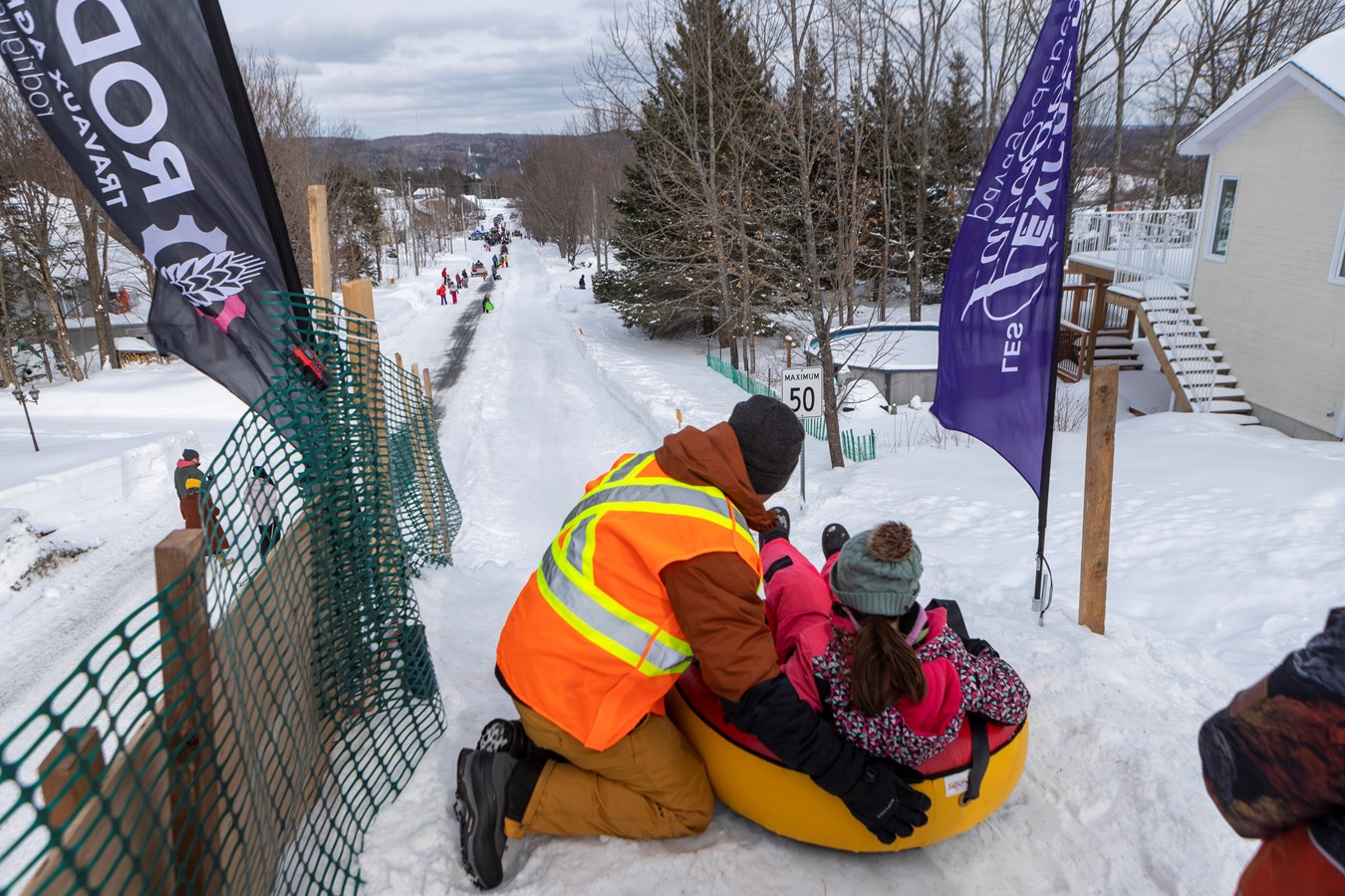 Beauceville: ça glisse sur la 110