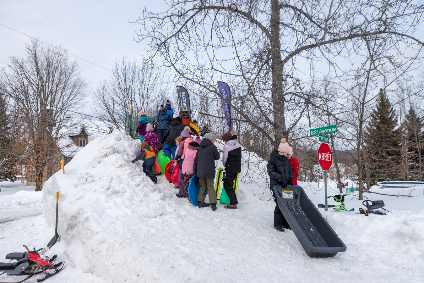 Beauceville: ça glisse sur la 110