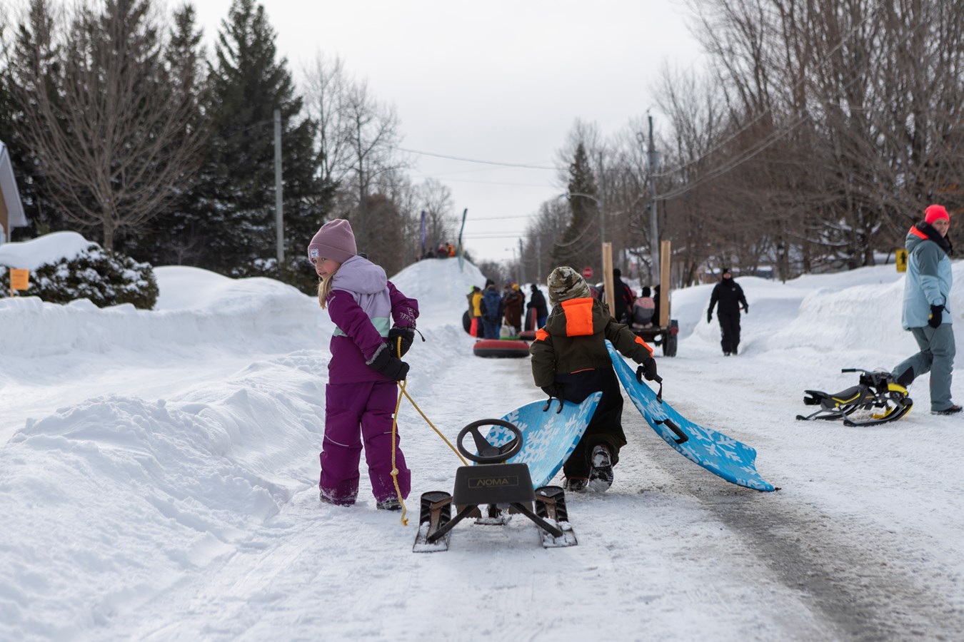 Beauceville: ça glisse sur la 110