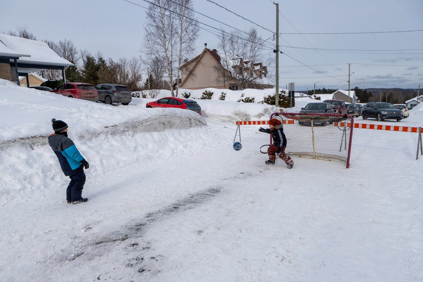 Beauceville: ça glisse sur la 110