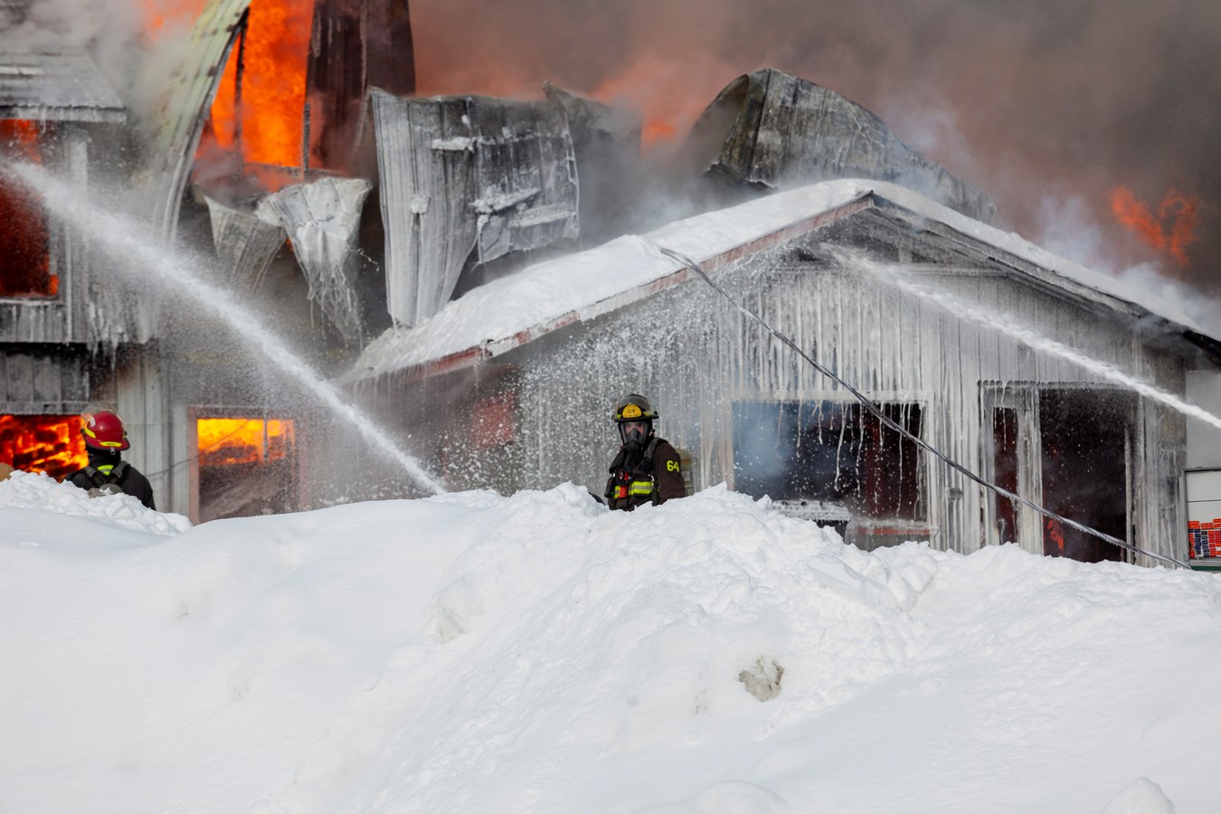 Incendie agricole Saint-Georges : 70 bêtes ont péri 