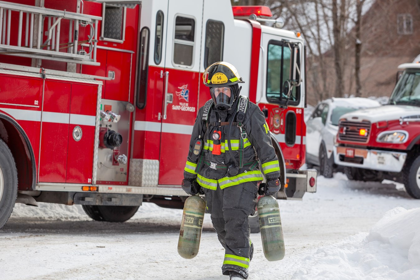Incendie agricole Saint-Georges : 70 bêtes ont péri 