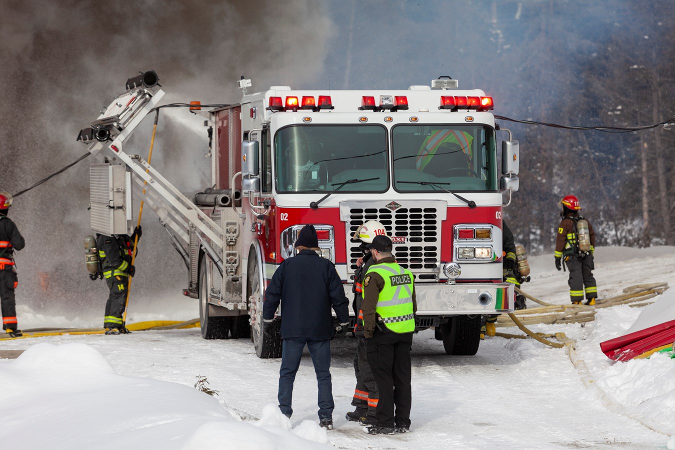Incendie agricole Saint-Georges : 70 bêtes ont péri 