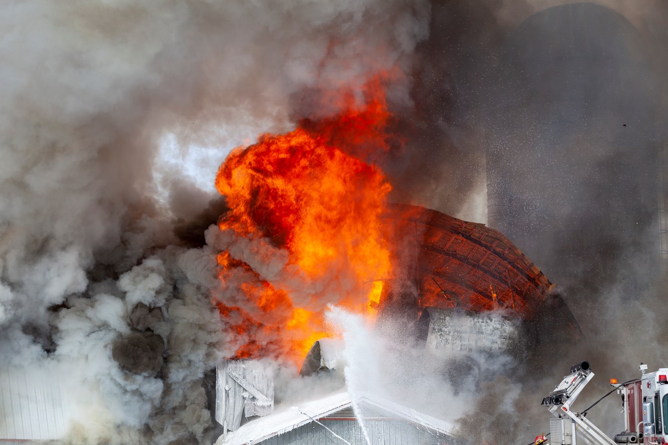 Incendie agricole Saint-Georges : 70 bêtes ont péri 