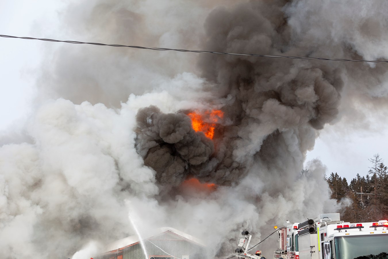 Incendie agricole Saint-Georges : 70 bêtes ont péri 