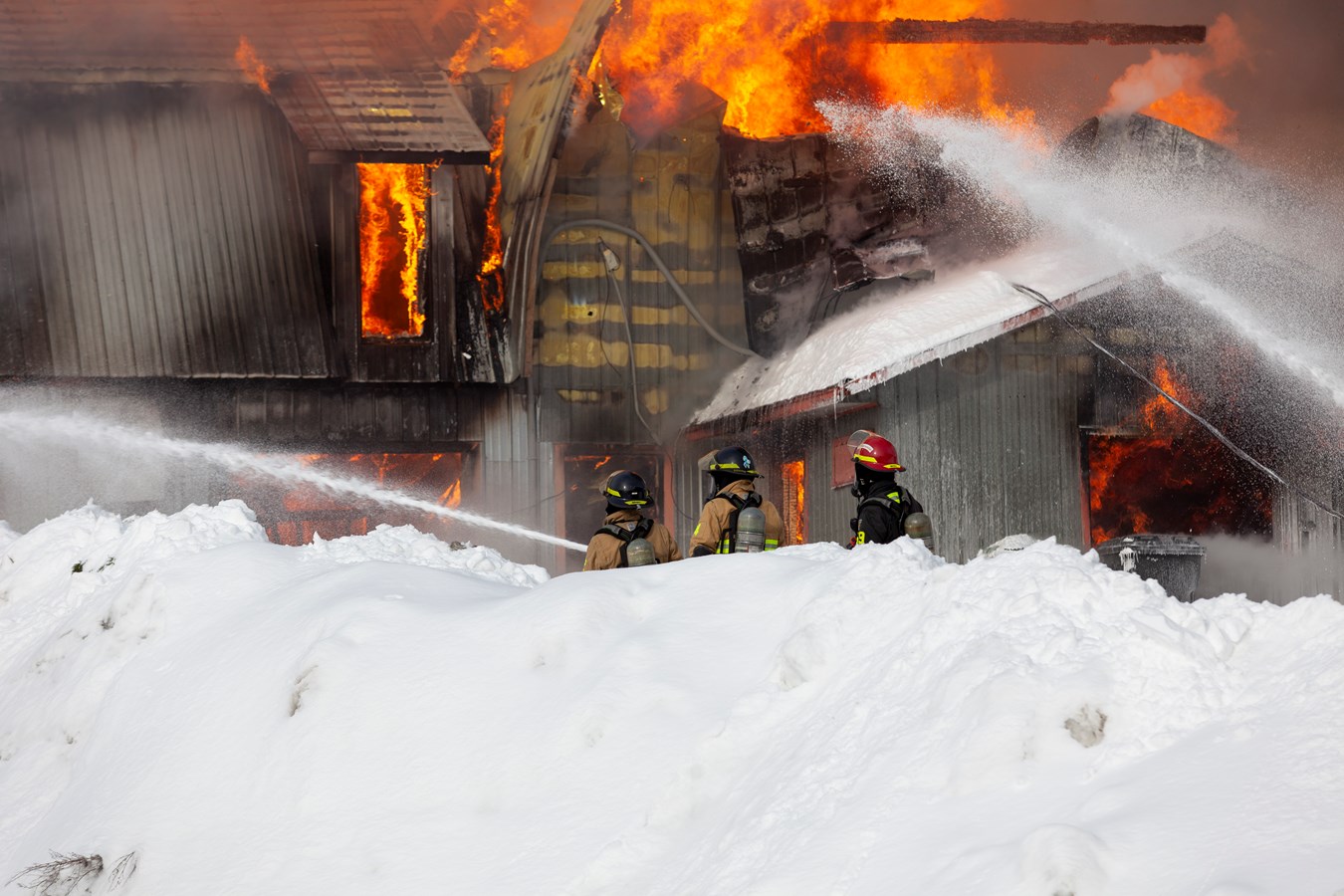 Incendie agricole Saint-Georges : 70 bêtes ont péri 