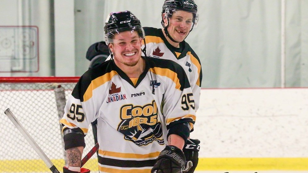Marc-Éric Bourque, du Cool FM, a amassé son 1er point en carrière dans la LNAH