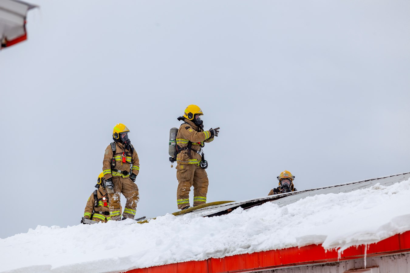 Incendie dans une ferme porcine de Saint-Elzéar