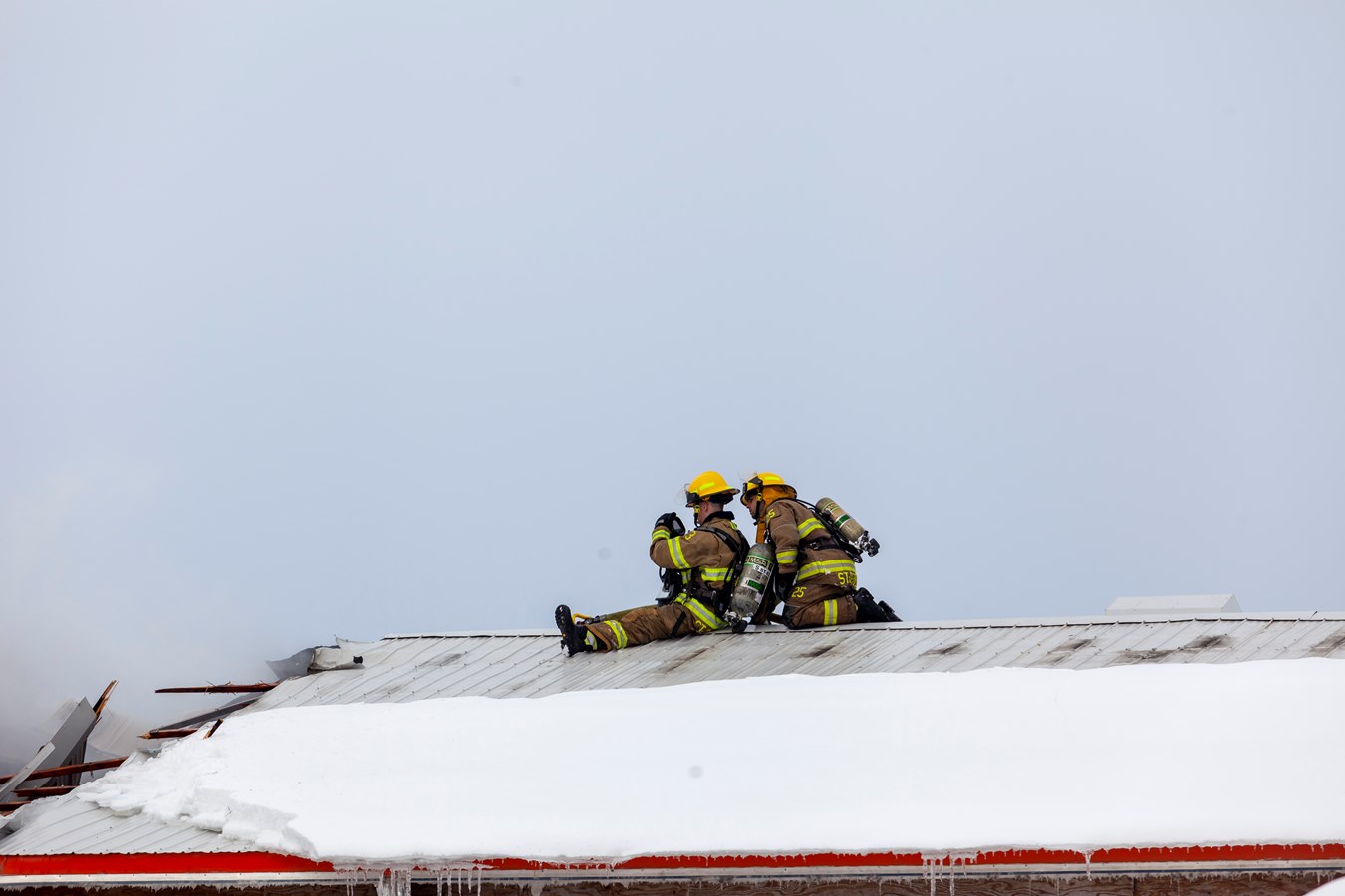 Incendie dans une ferme porcine de Saint-Elzéar