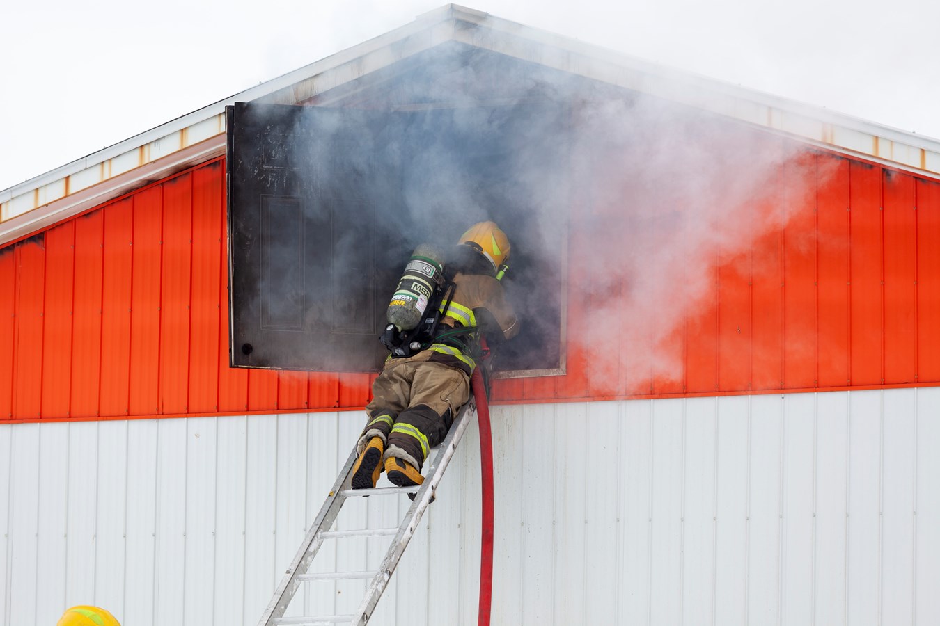 Incendie dans une ferme porcine de Saint-Elzéar