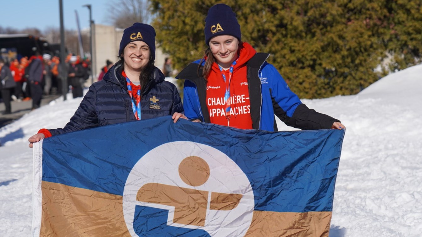 Jeux du Québec: Charline Bourque porte-drapeau de la cérémonie de clôture