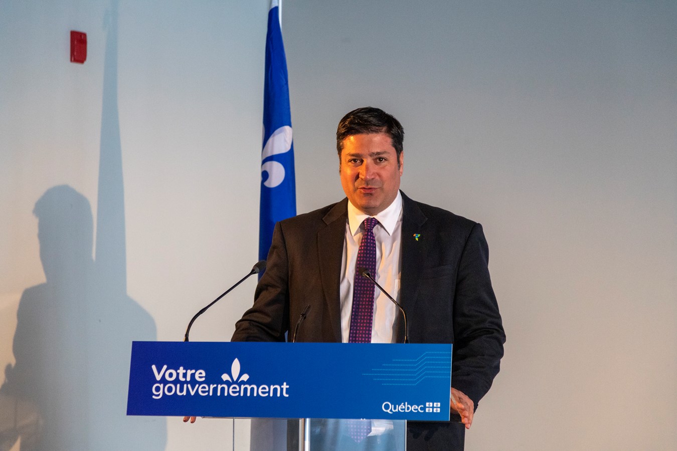 Le maire de Thetford Mines, Marc-Alexandre Brousseau