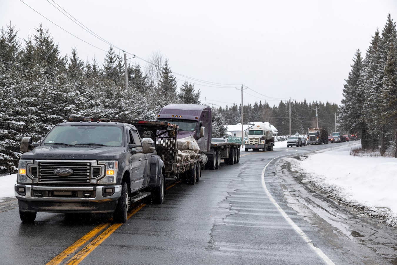 Accident impliquant deux véhicules sur la route 269 à Saint-Martin