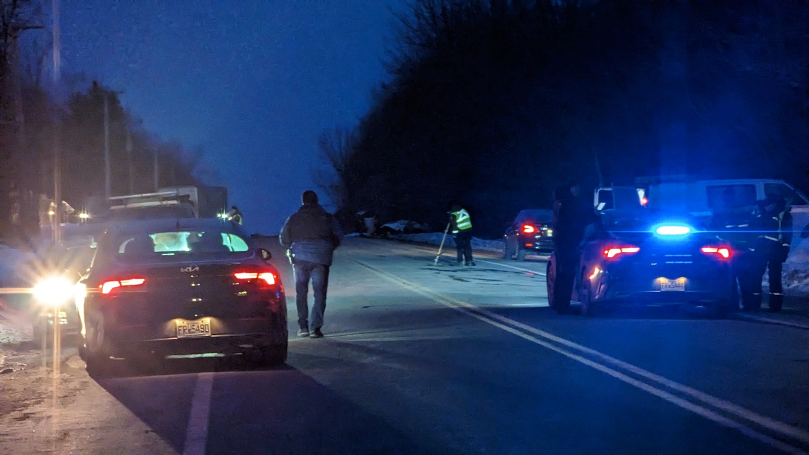 Accident à Saint-Frédéric: Béatrice Dorsainville est sur place