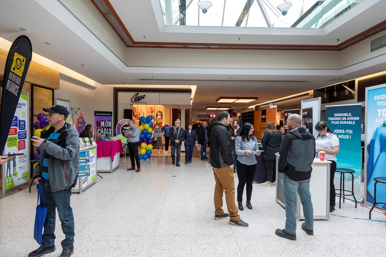 Quatre-vingt-une entreprises à la 17e Foire de l'emploi Beauce-Etchemins