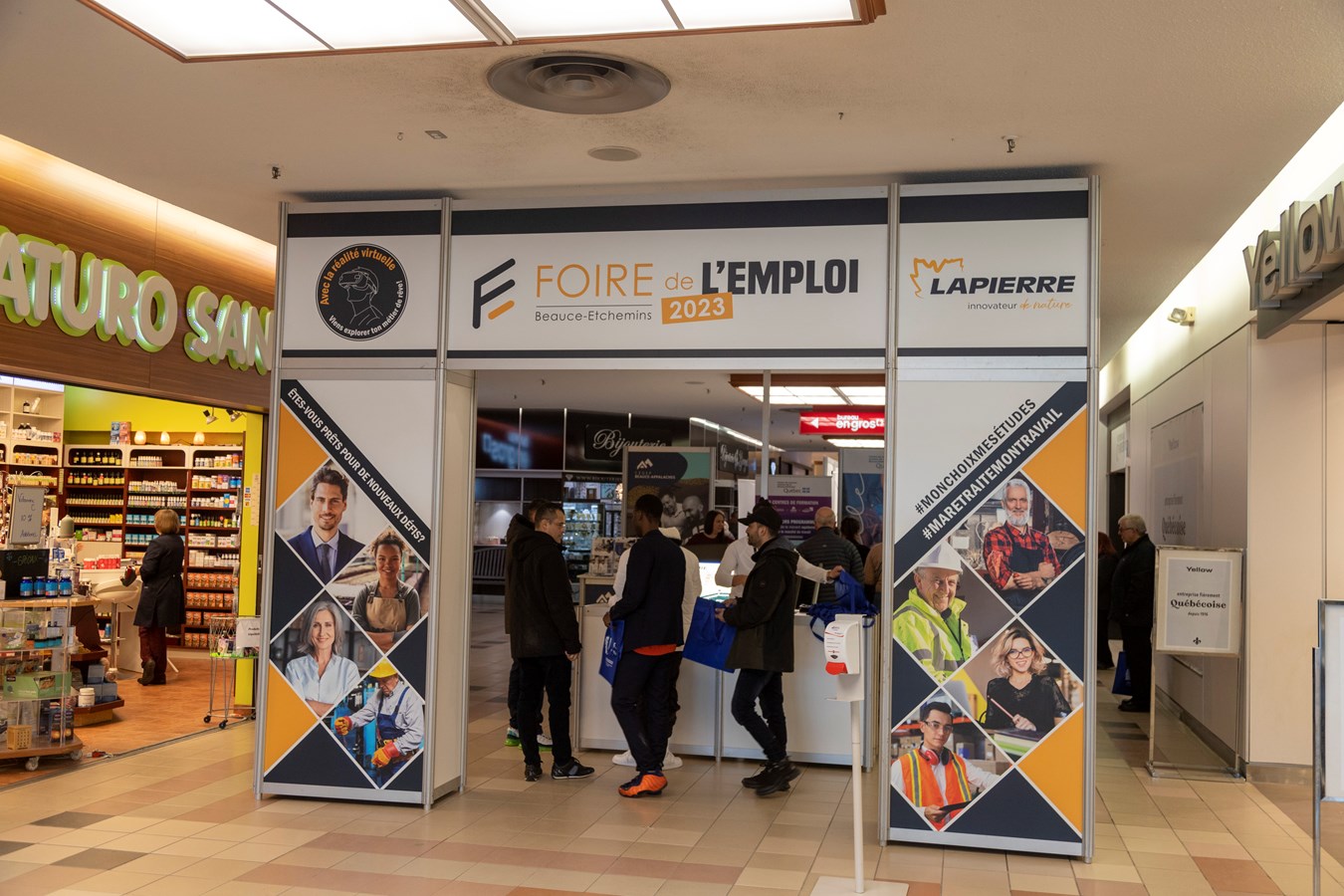 Quatre-vingt-une entreprises à la 17e Foire de l'emploi Beauce-Etchemins