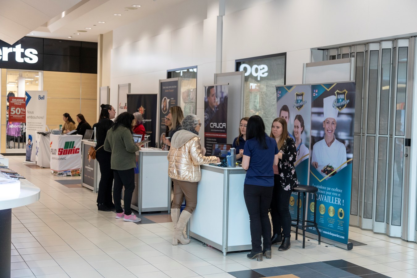 Quatre-vingt-une entreprises à la 17e Foire de l'emploi Beauce-Etchemins