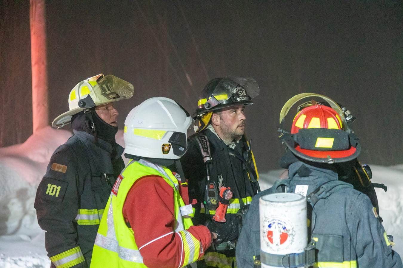 Incendie à Saint-Frédéric d'une résidence familiale