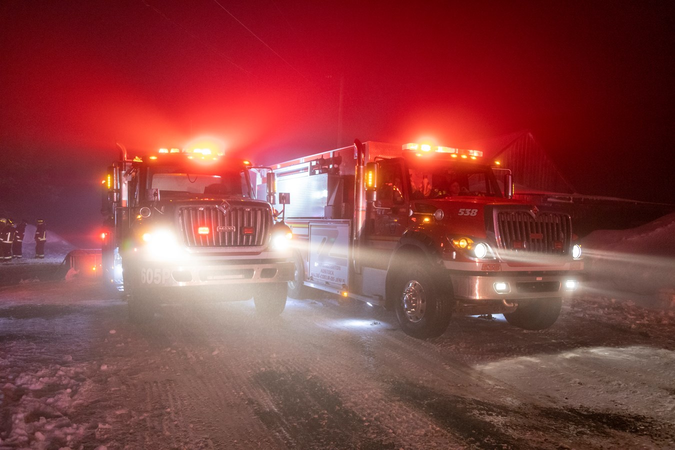 Incendie à Saint-Frédéric d'une résidence familiale