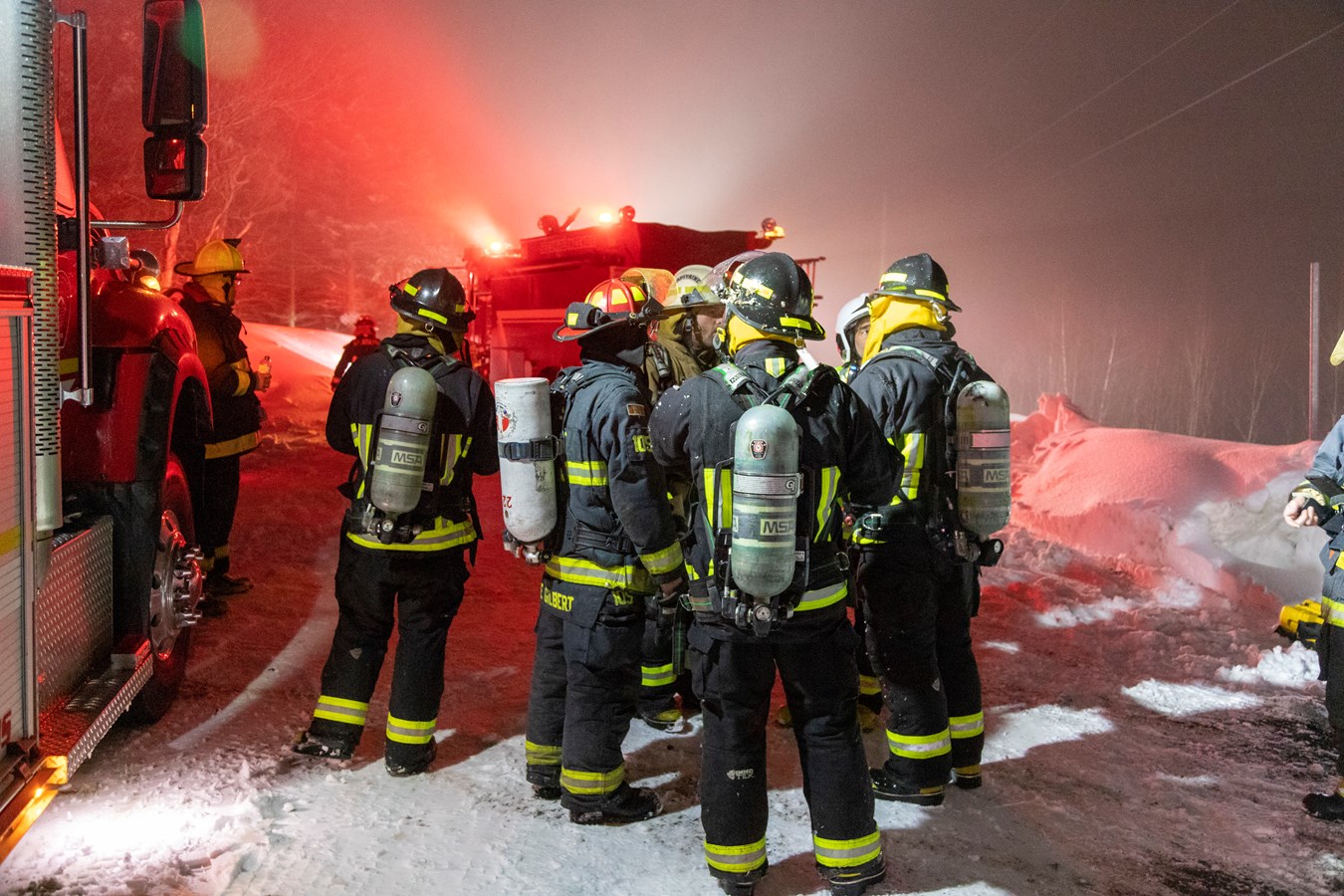 Incendie à Saint-Frédéric d'une résidence familiale