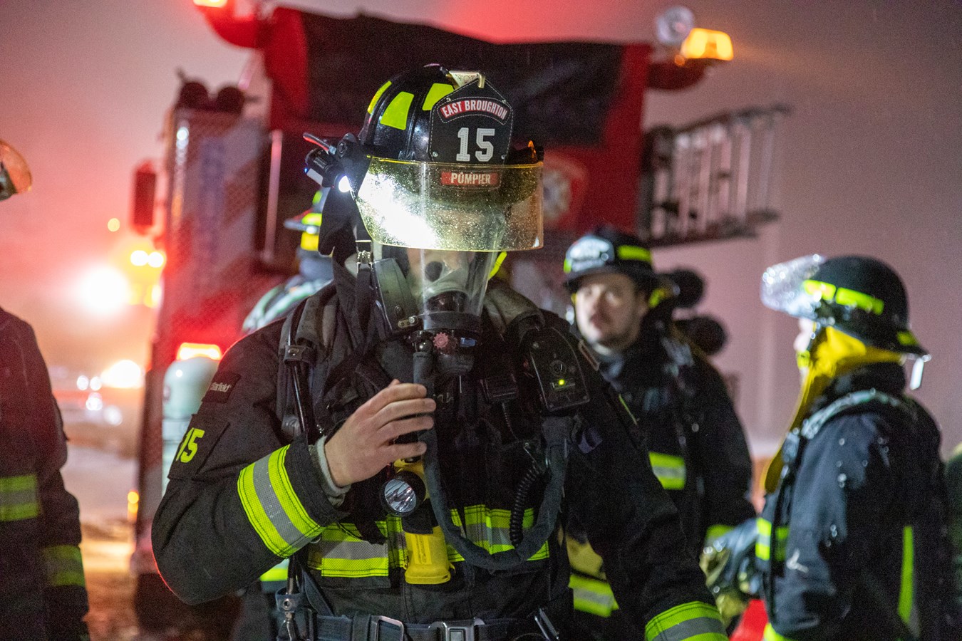 Incendie à Saint-Frédéric d'une résidence familiale