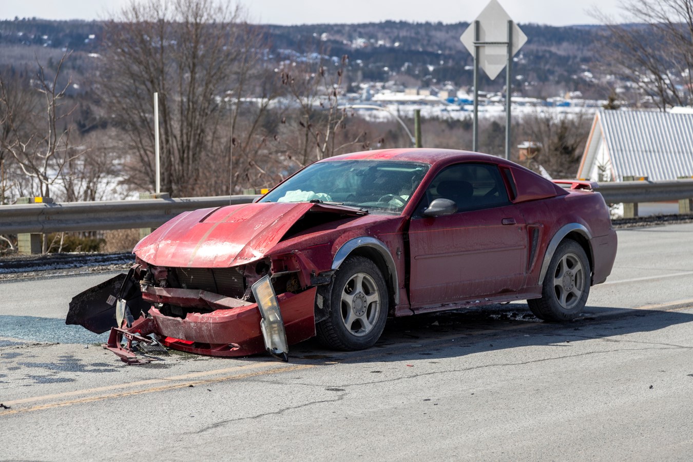 Un accident ce midi sur le boulevard Lacroix à Saint-Georges