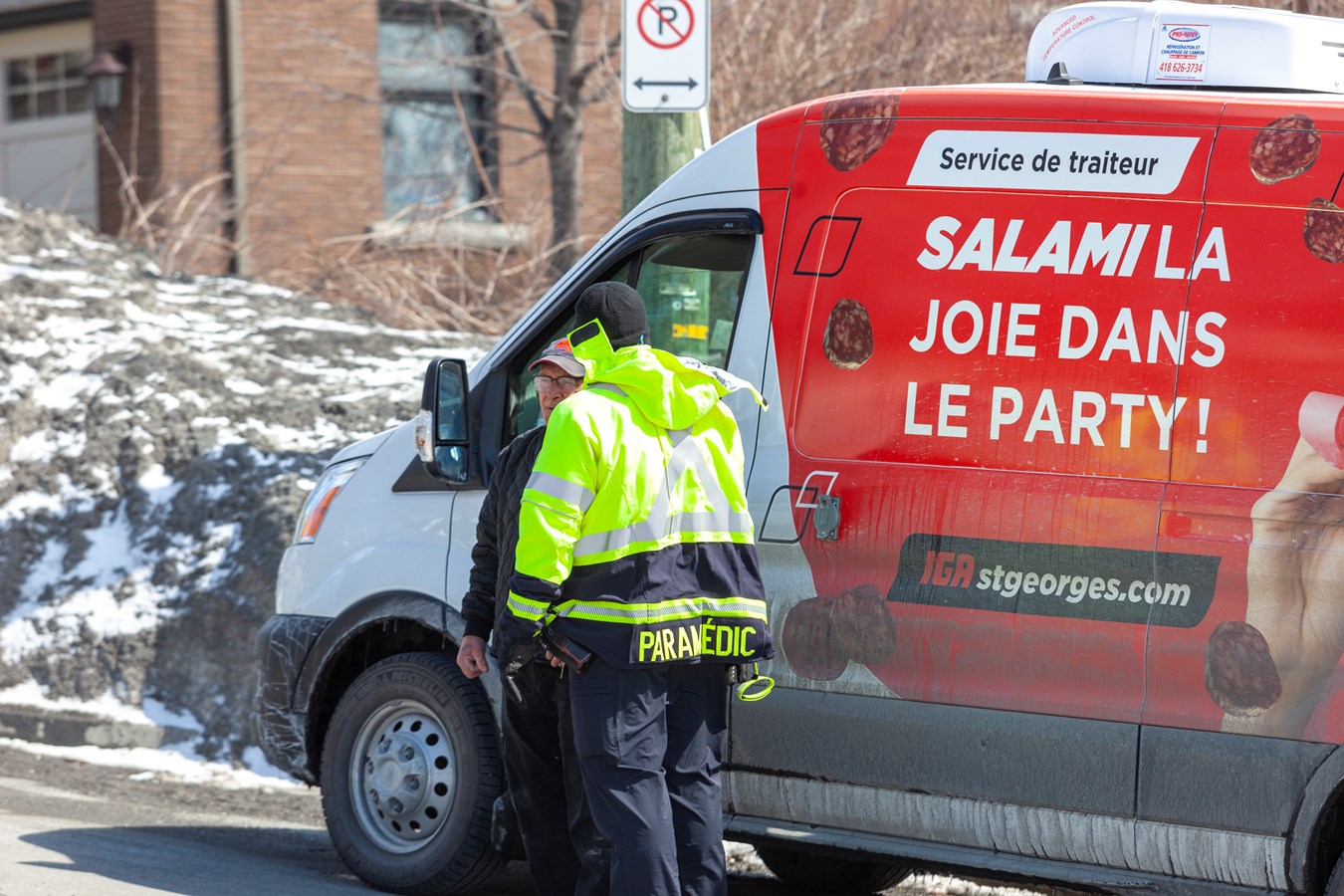 Un accident ce midi sur le boulevard Lacroix à Saint-Georges