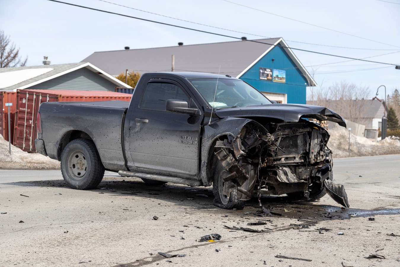 Deux collisions frontales à Saint-Georges et Saint-Honoré-de-Shenley