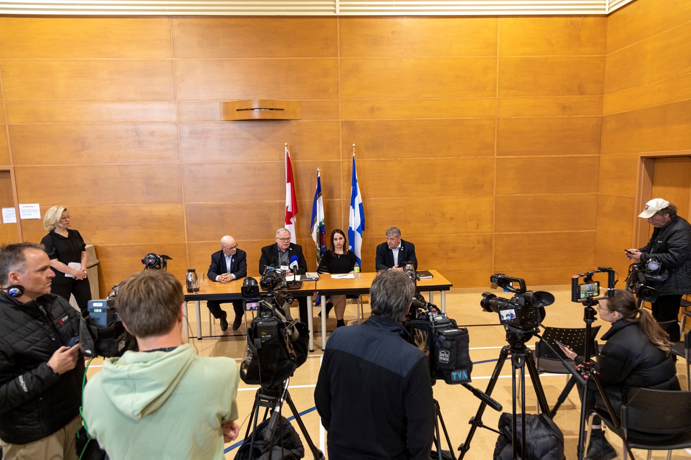 Les élus soutiennent les travailleurs et les éleveurs impactés par la fermeture d'Olymel Vallée-Jonction